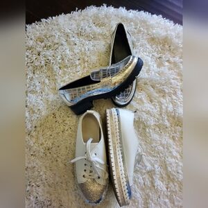 Set Of Metallic‎ Shoes